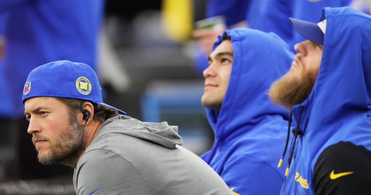 Rams bench yıldızları, oyunu kaybet, play-off mesajı gönder
