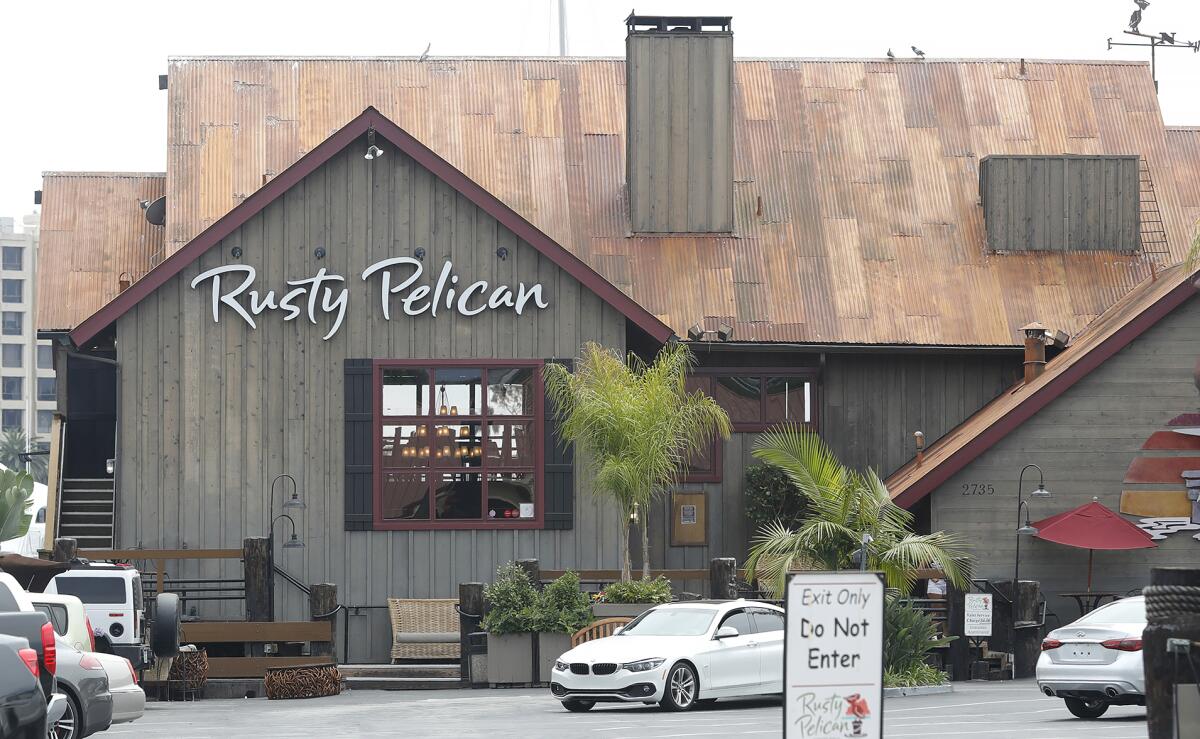 The Rusty Pelican in Newport Beach