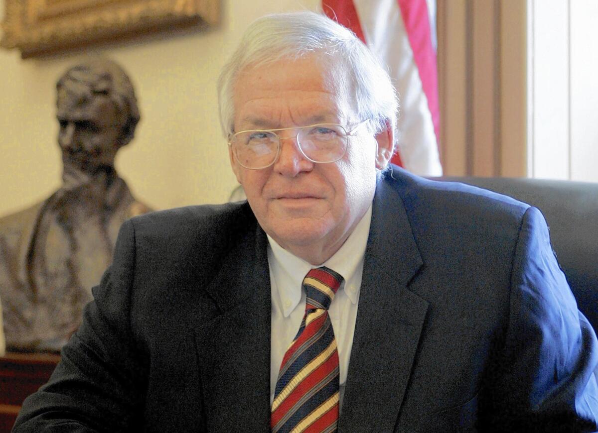 Former House Speaker J. Dennis Hastert in 2007.