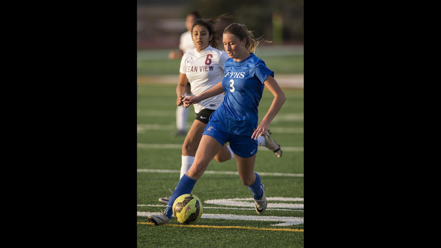 Photo Gallery: Fountain Valley vs. Ocean View girls' soccer