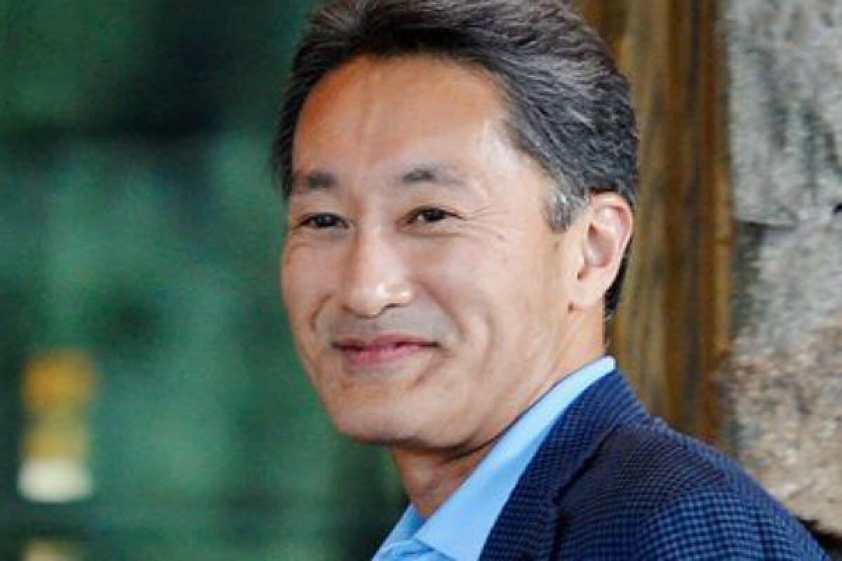 Kazuo Hirai, president and CEO of Sony Corp., in Sun Valley, Idaho, last month.