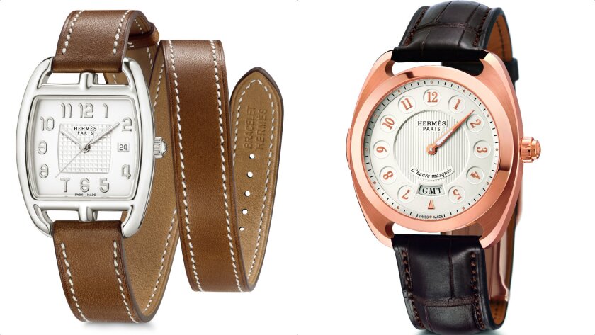 New Hermes watch offerings add an alloy, hide the hour hand - Los ...