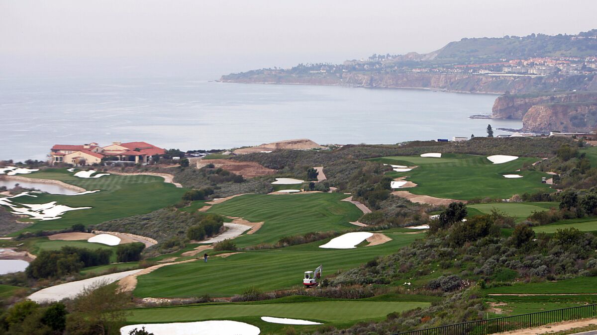 The Trump National Golf Club on the Palos Verdes Peninsula in 2005.