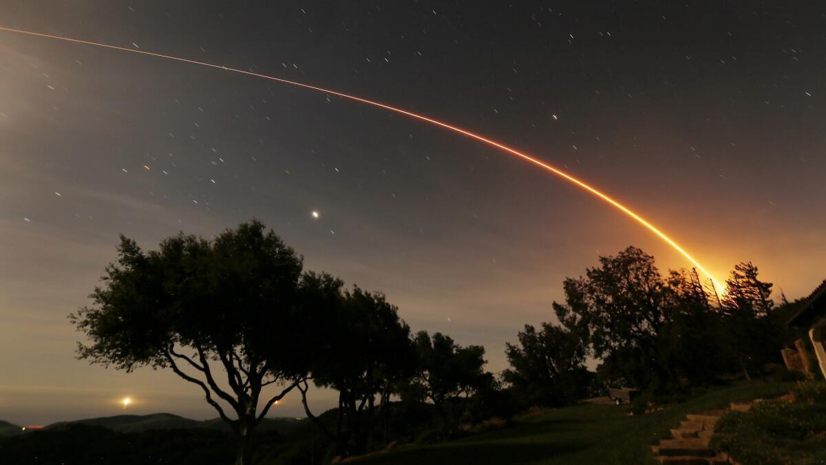 The InSight mission to Mars robotic lander launched May 5 from Vandenberg Air Force Base.