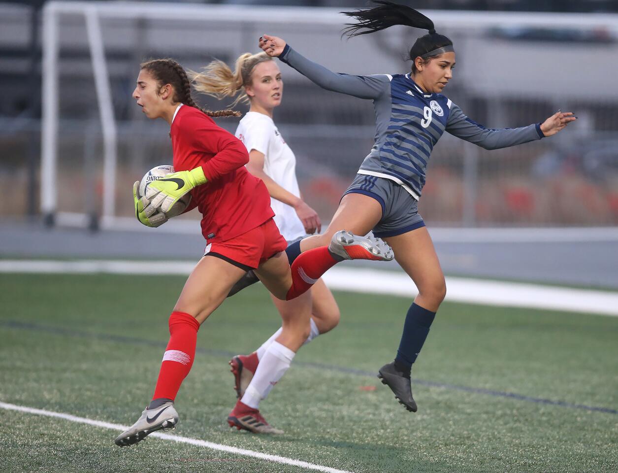 Photo Gallery: Newport Harbor vs. Los Alamitos in girls’ soccer