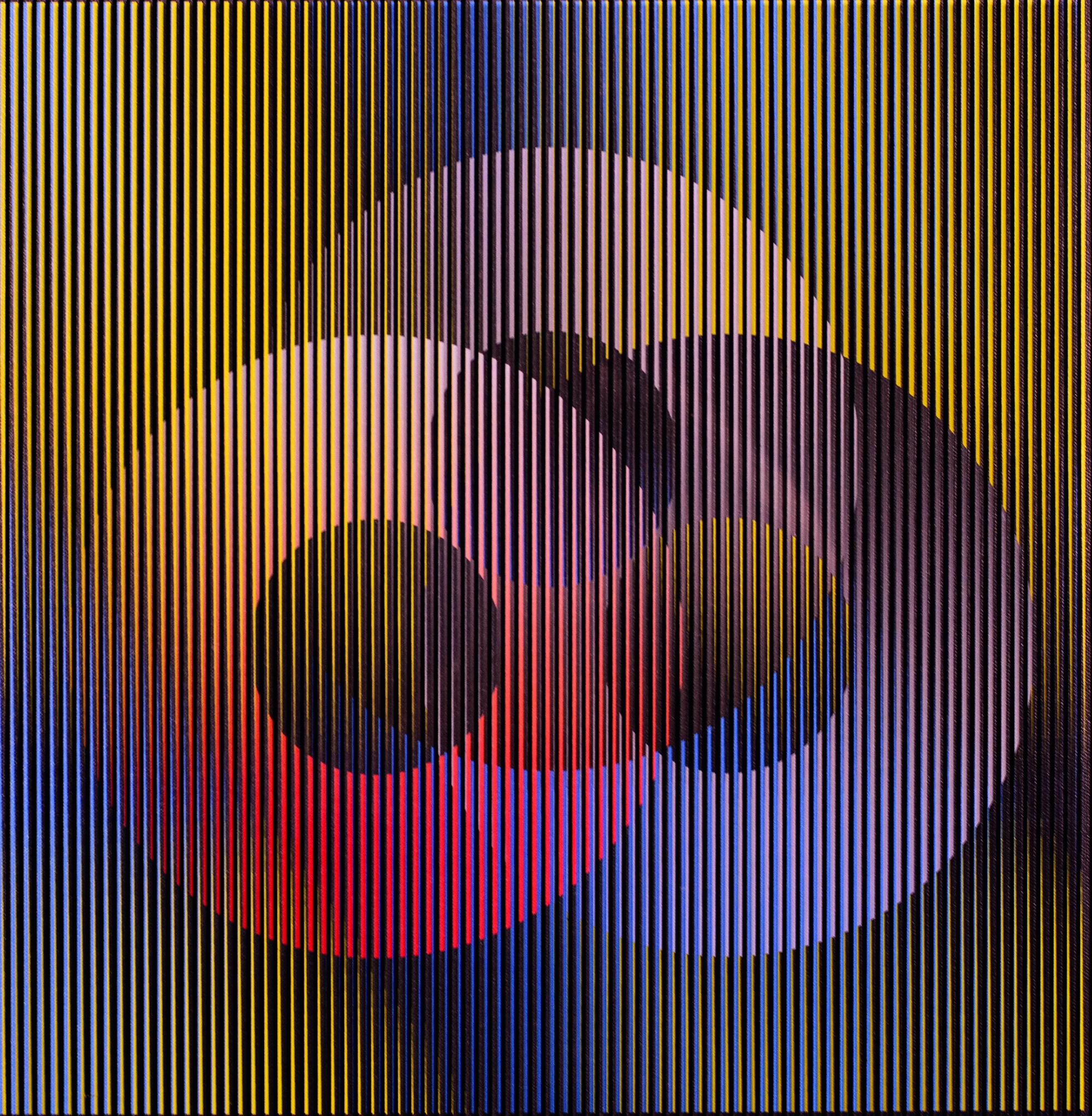 Carlos Cruz-Diez (Venezuela, 1923-2019) Chrome Interference Series 3A / Cromointerferencia Serie Tres A, 2006