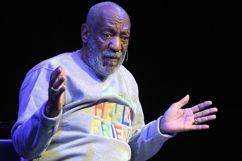 Comedian Bill Cosby performs during a show at the Maxwell C. King Center for the Performing Arts in Melbourne, Fla., on Nov. 21.