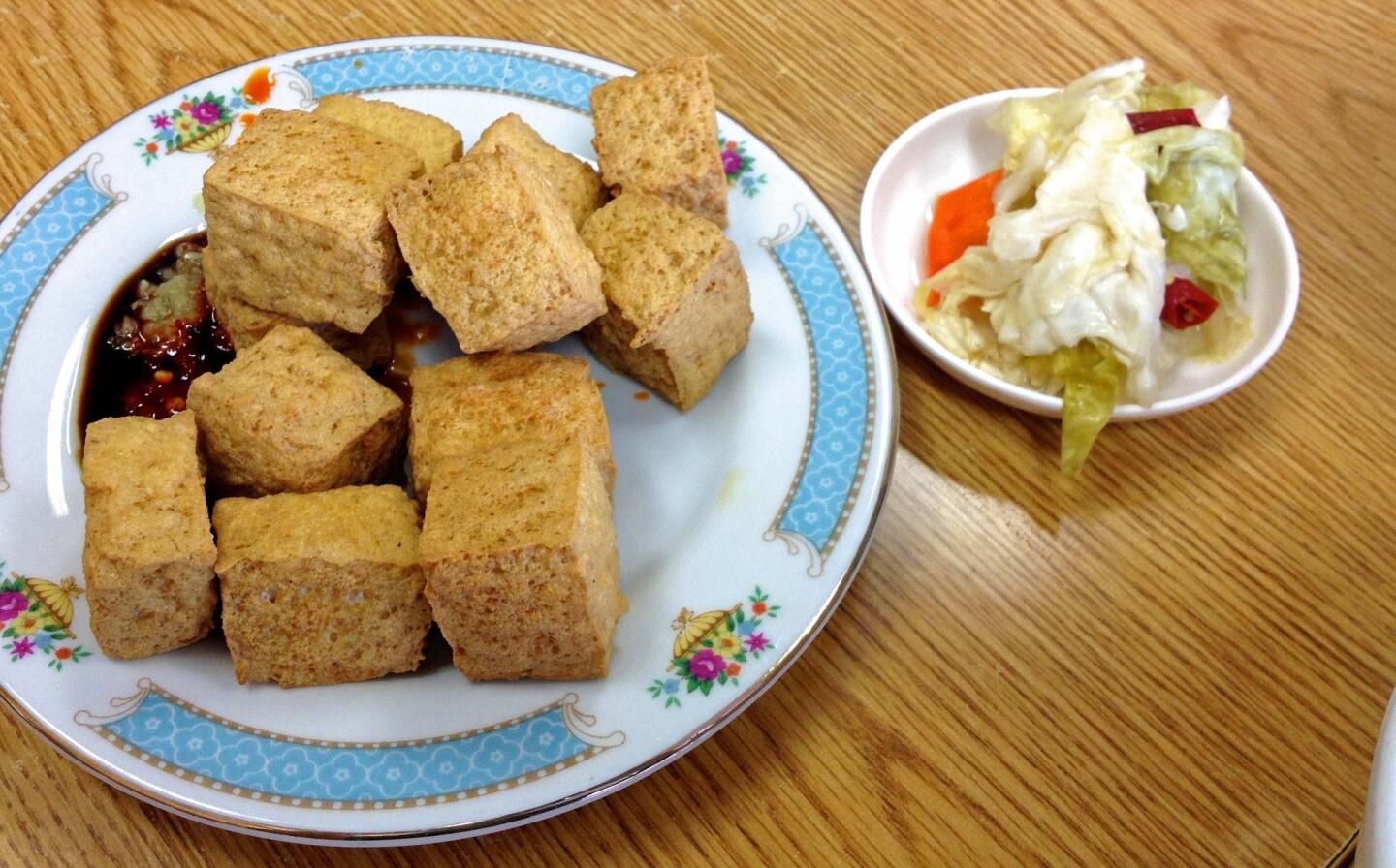 Lee's Garden produces stinky tofu that's crunchier than most varieties.
