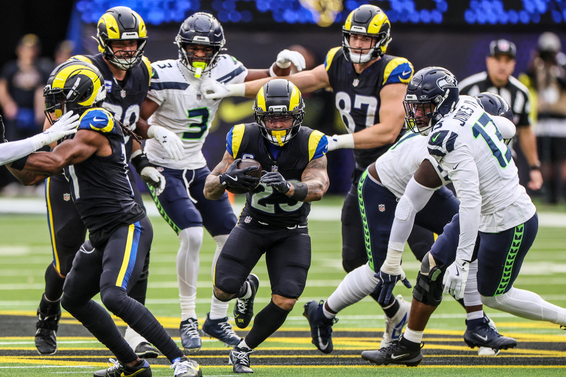 Seahawks Rams Stats Rams prove in win over Seahawks they are Super Bowl title contenders ...