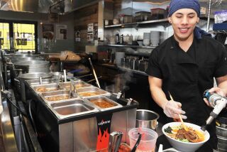01.22.2018 -- Kitchen prep at Rakiraki Ramen & Tsukemen in Kearny Mesa . (Rick Nocon/ For The San Diego Union-Tribune)