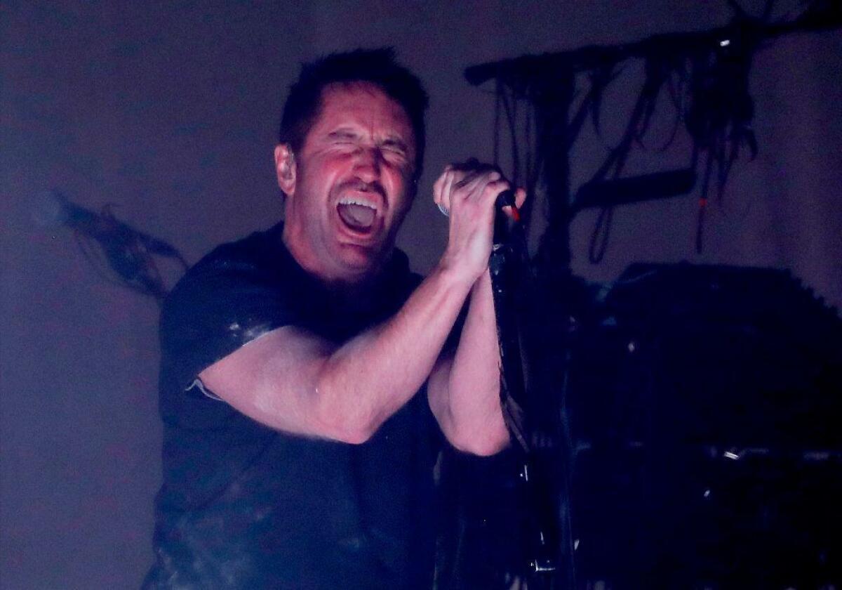 Trent Reznor and Nine Inch Nails perform Dec. 7 at the Hollywood Palladium.