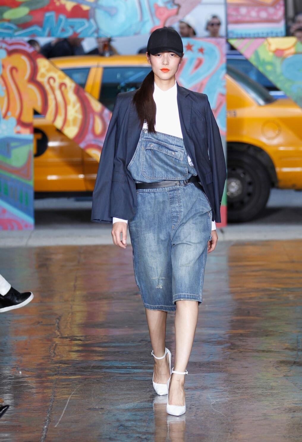 New York Fashion Week spring 2014: DKNY - Los Angeles Times