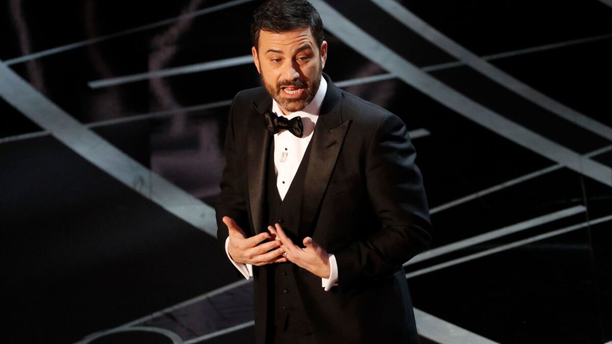 Jimmy Kimmel hosted last year's Oscars as well.