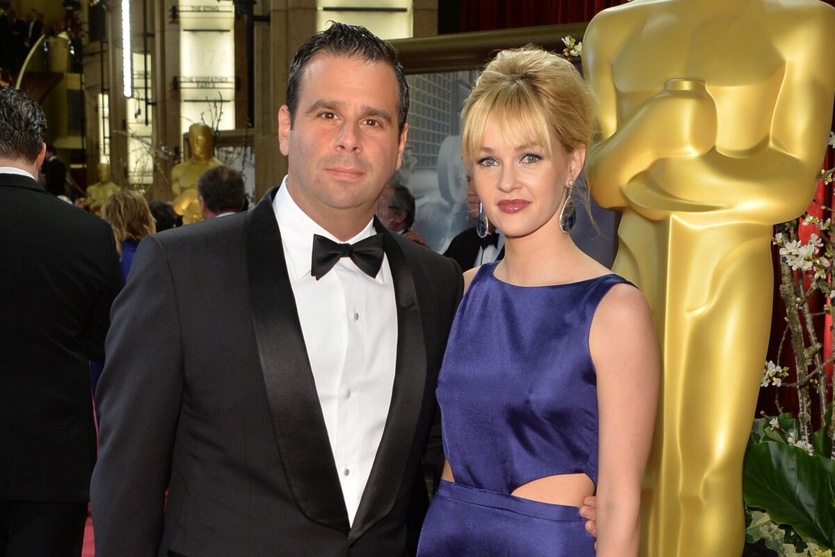 Producer Randall Emmett and his now ex-wife Amber Childers 