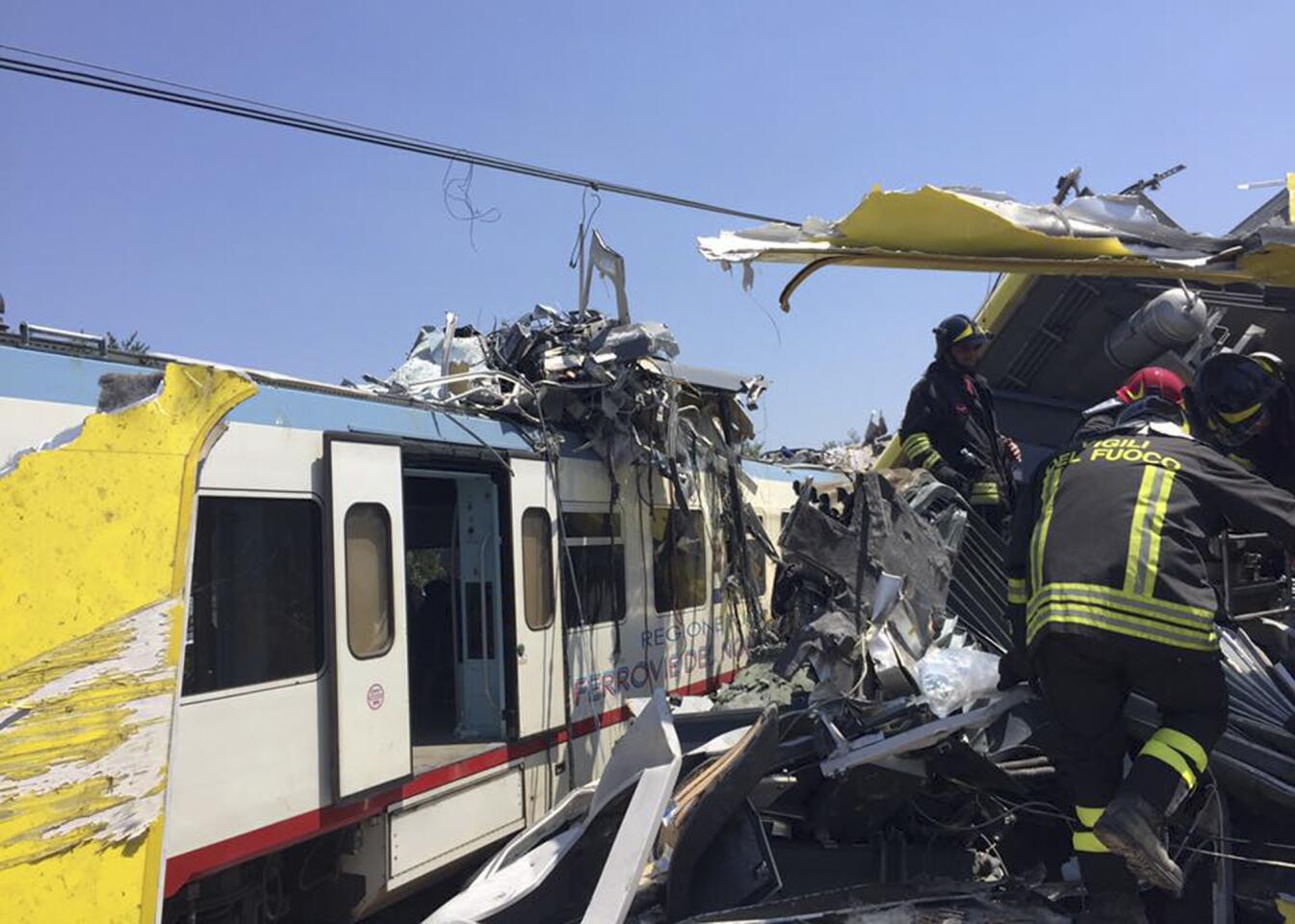 Train crash in Italy kills 20