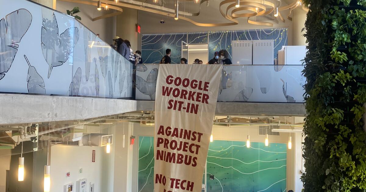 Google despide a 28 empleados que participaron en protestas