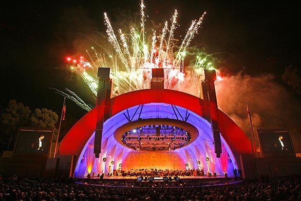 Going to the Hollywood Bowl can be a blast. There will be fireworks on July 4 during the celebration of Independence Day and the Los Angeles Dodgers' 50 years in the city.