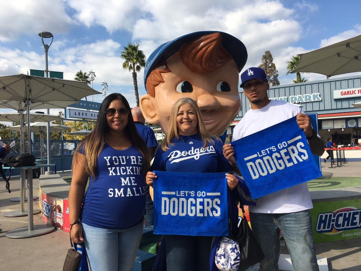 Elizabeth Ceja, left, Liz Rosas and Francisco Rosas.