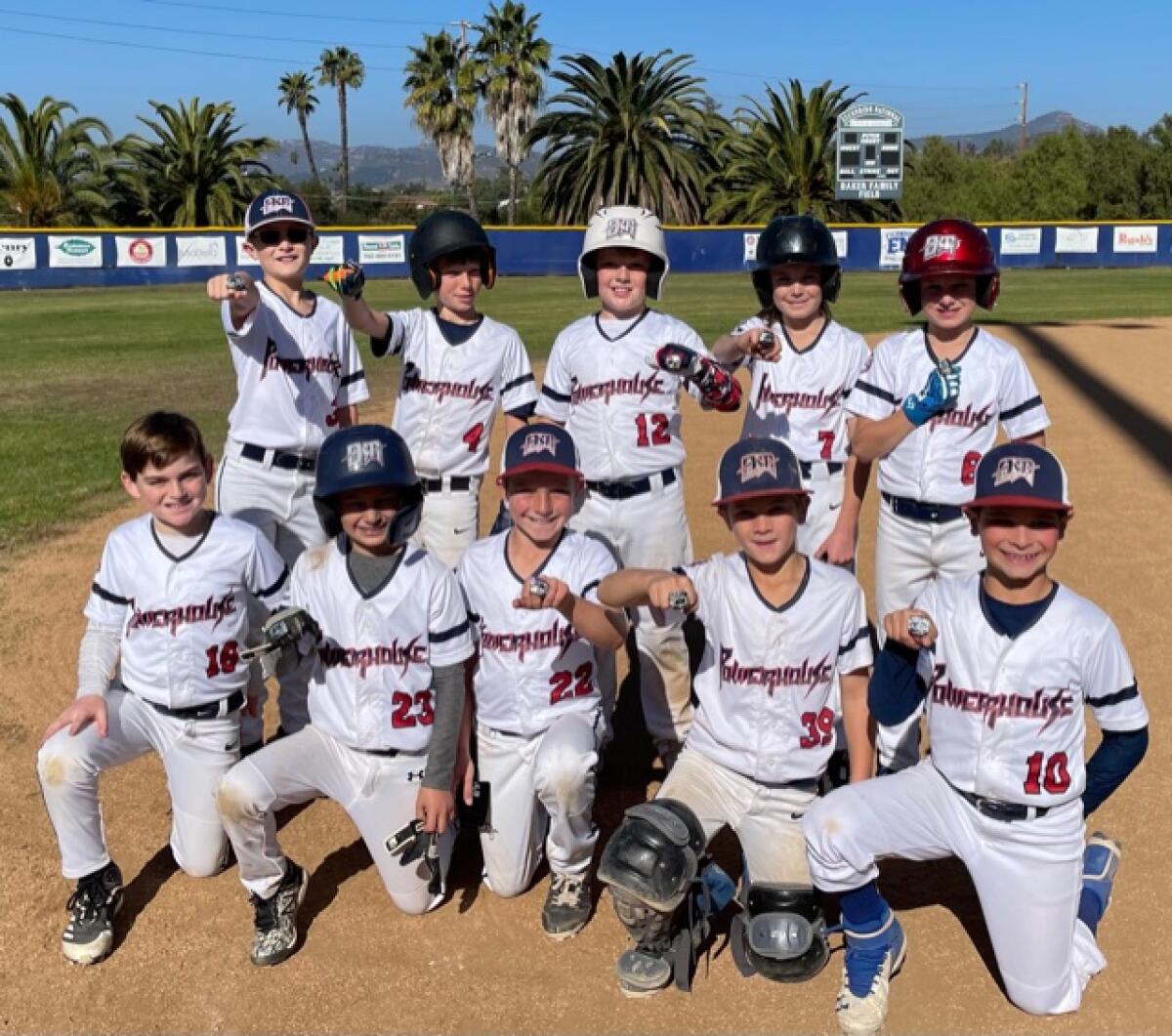 Del Mar Powerhouse players