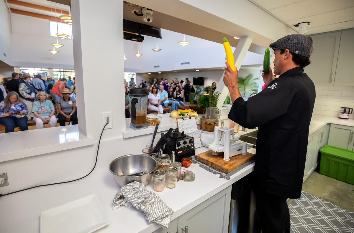 Oceanside opens food recovery kitchen to narrow city's hunger gap The