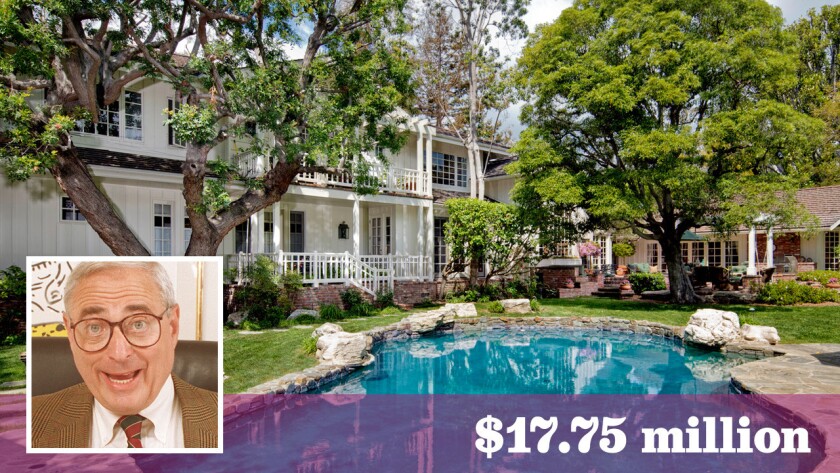 TV giant Fred Silverman sells scenic Brentwood estate for $17 75