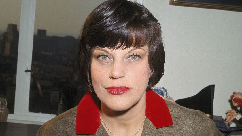 Kaye Ballard in her home in New York in 1966. She died Monday at her home in Rancho Mirage.