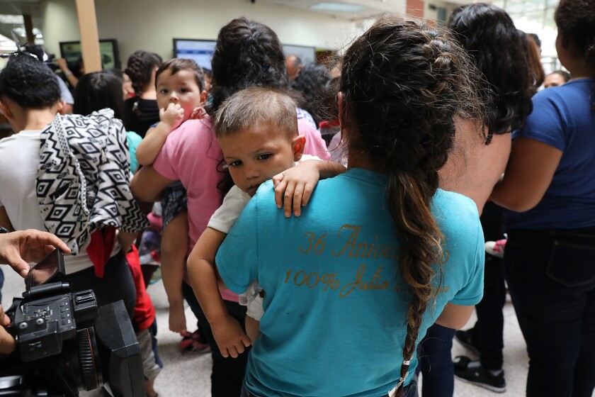 Women and children seeking asylum 