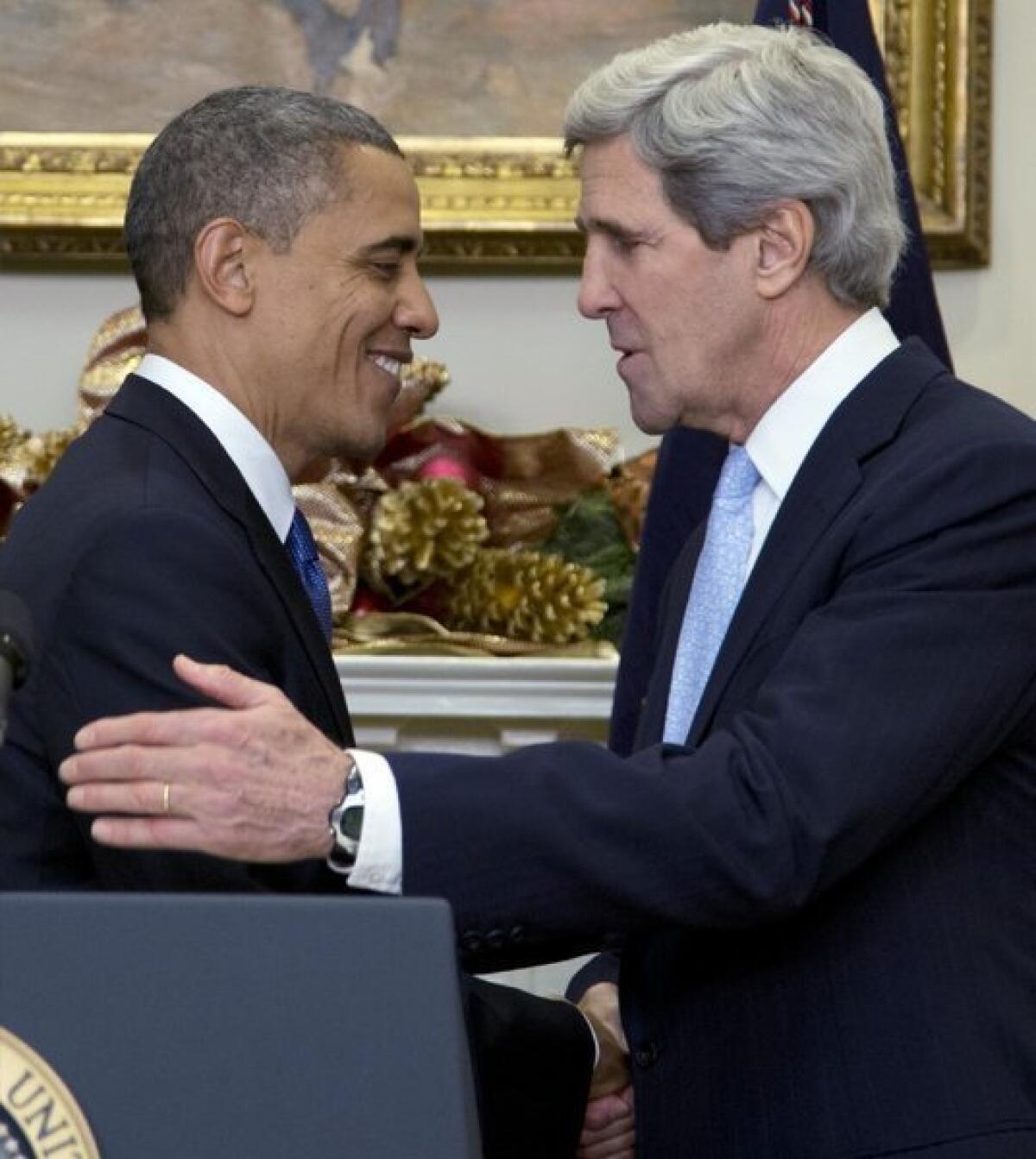 President Obama has nominated Sen. John Kerry (D-Mass.) to become the next secretary of State.