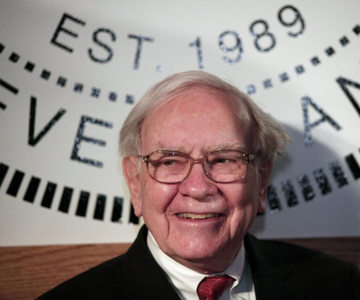 Warren Buffett said he came up with the idea to insure Quicken Loans' contest to pay $1 billion to whoever can pick a perfect bracket in the NCAA men's basketball tournament.