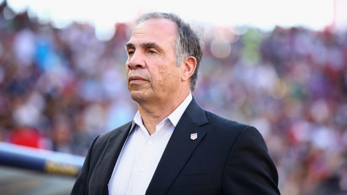Bruce Arena's book, “What’s Wrong With Us: A Coach’s Blunt Take on the State of American Soccer After a Lifetime on the Touchline,” written with journalist Steve Kettmann, is scheduled for release June 12, two days before the first U.S.-less World Cup opener since 1986.