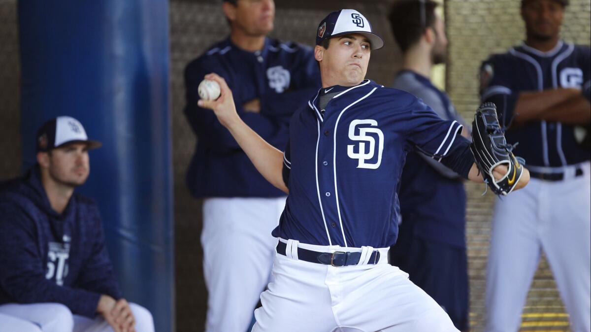 San Diego Padres Spring Training: Sunday, Feb. 19 - The San Diego