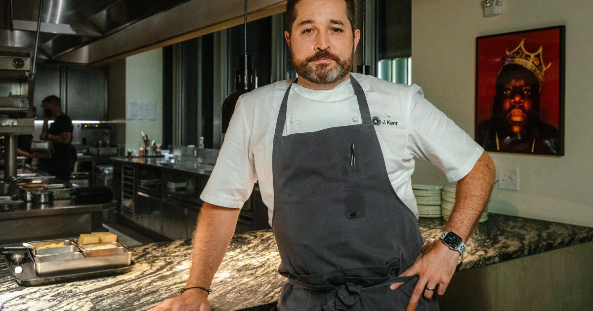 Chef James Kent of New York’s Saga and Santa Monica Pier’s culinary overhaul dies