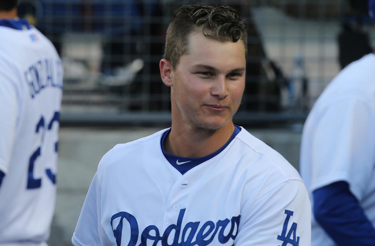 Dodgers outfielder Joc Pederson will sit out for a second game against the Angels on Saturday.