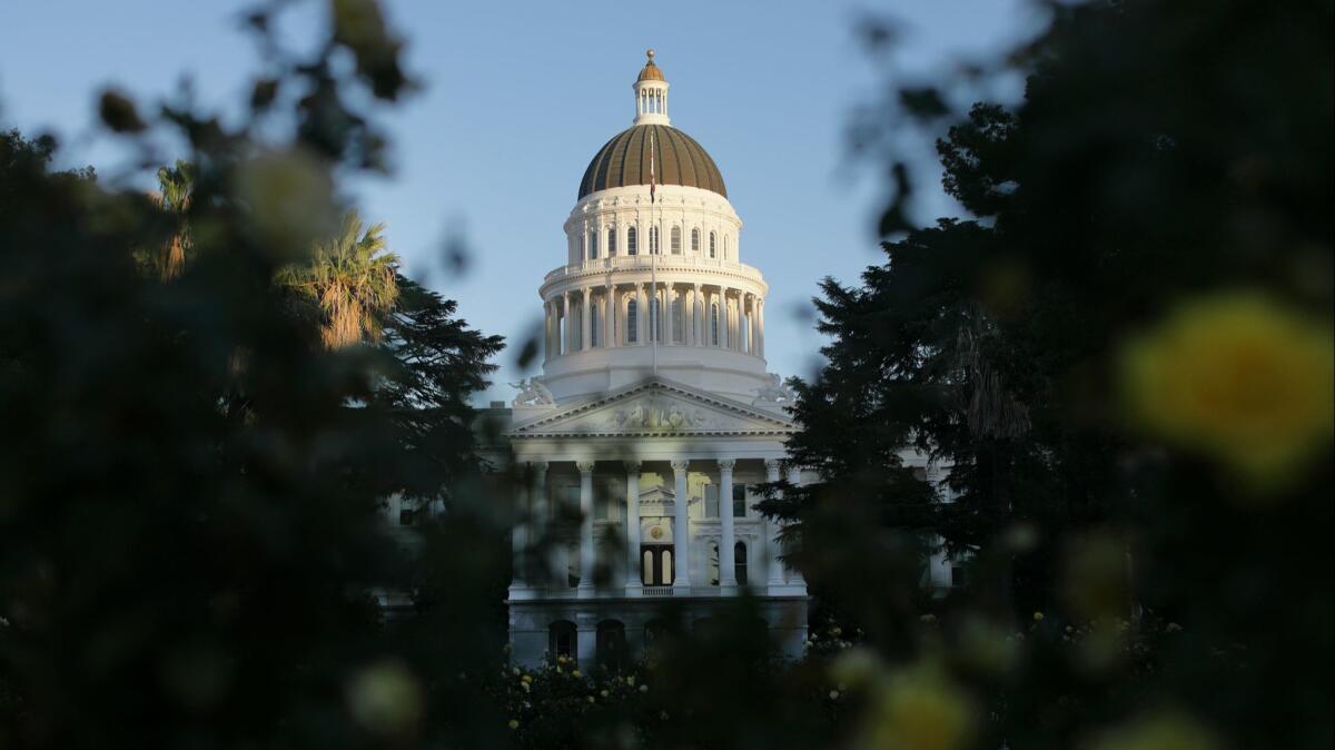 The Capitol in Sacramento.