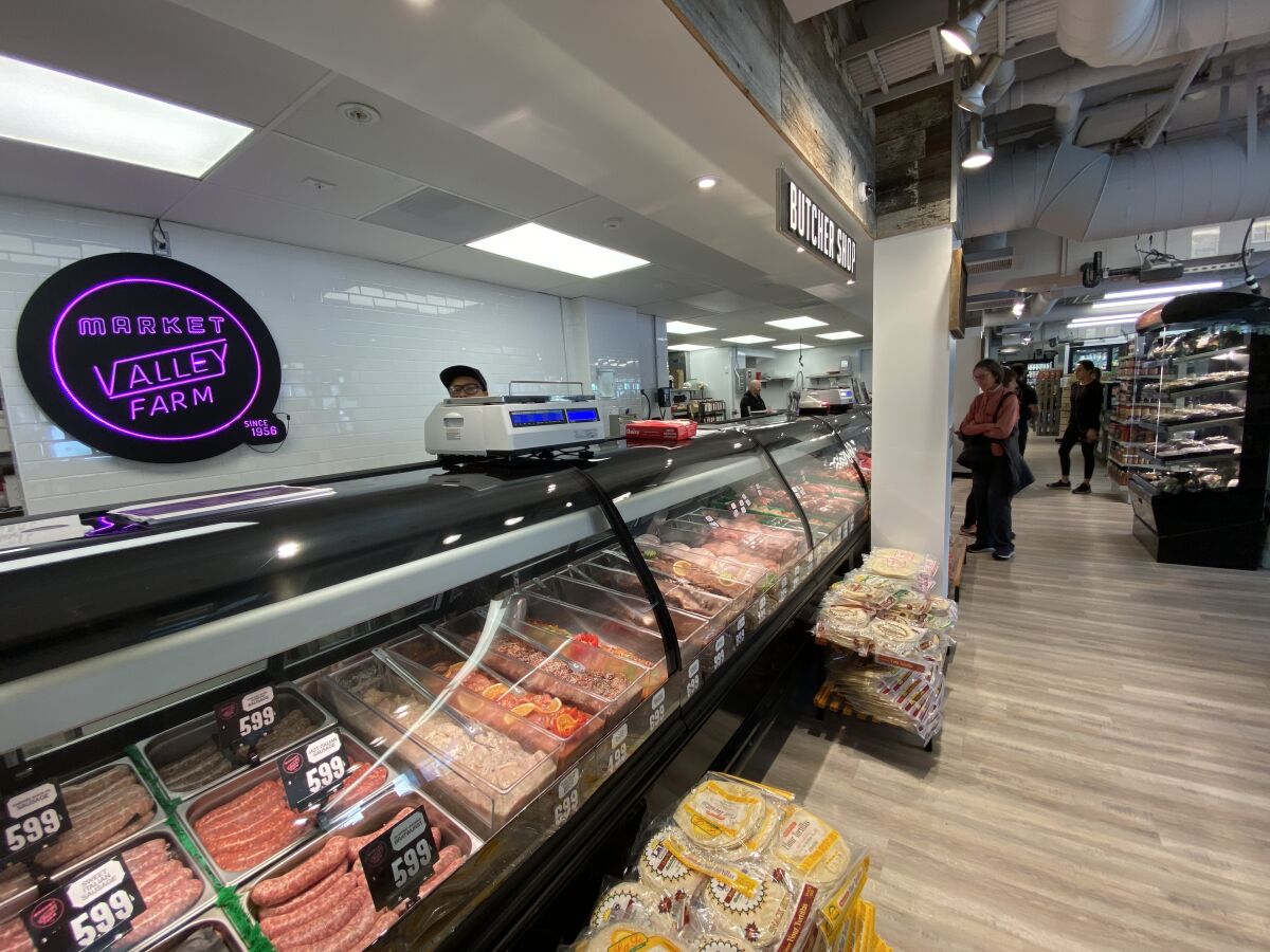 Valley Farm Market, a butcher shop and specialty store, fills a gaping void for high-end meat and organic produce in the Windansea Beach neighborhood at 6902 La Jolla Blvd.