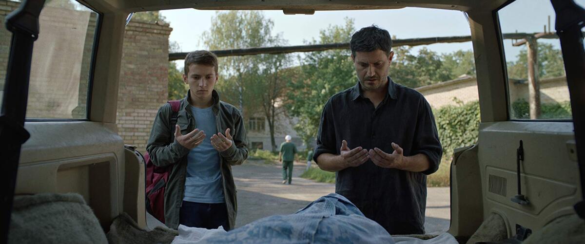 A scene from the Ukrainian film "Homeward."