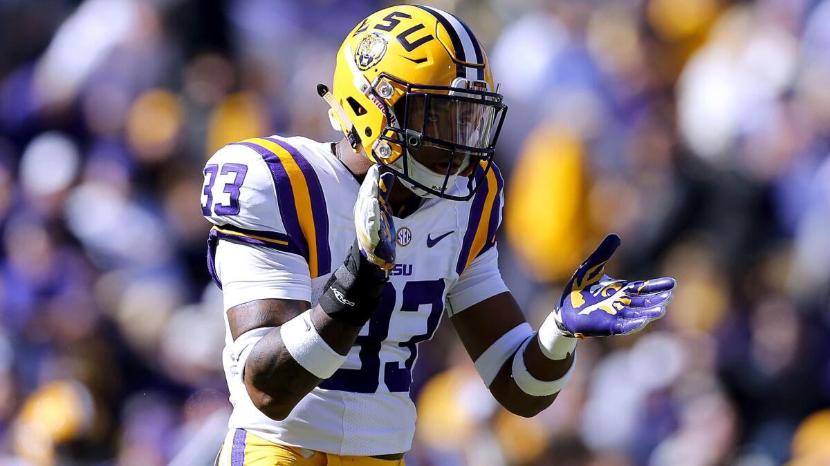 LSU safety Jamal Adams is projected as a top-10 pick on Thursday.