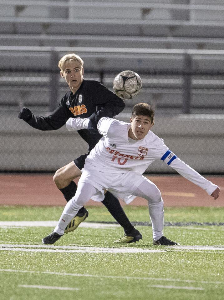 Photo Gallery: Estancia vs. Huntington Beach in boys’ soccer