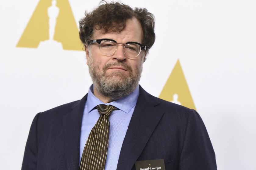FILE - In this Feb. 6, 2017 file photo, Kenneth Lonergan arrives at the 89th Academy Awards Nominees Luncheon at The Beverly Hilton Hotel in Beverly Hills, Calif. The filmmaker-playwright is the first recipient of a prize named for the late Mike Nichols. PEN America, the literary and human rights organization, announced Monday, Feb. 25, 2019, that Lonergan has won the PEN/Mike Nichols Writing for Performance Award. The $25,000 prize is given for works which enlighten and inspire audiences in the tradition of Nichols, known for directing such films as The Graduate and such plays as The Odd Couple. (Photo by Jordan Strauss/Invision/AP, File)