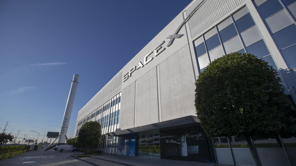 SpaceX Hawthorne headquarters