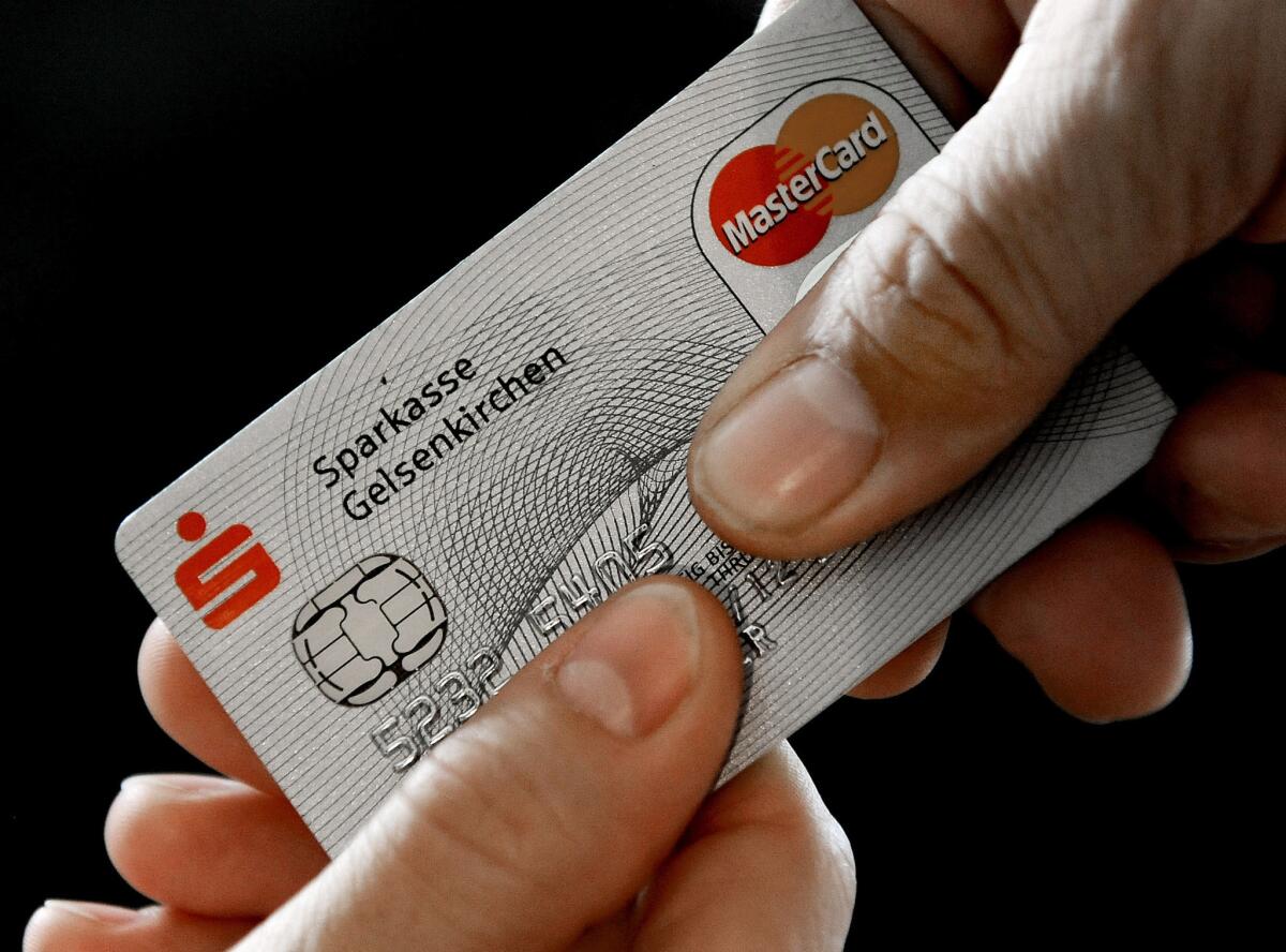 MasterCard's microchip-powered 'smart card' is already in use in Germany.
