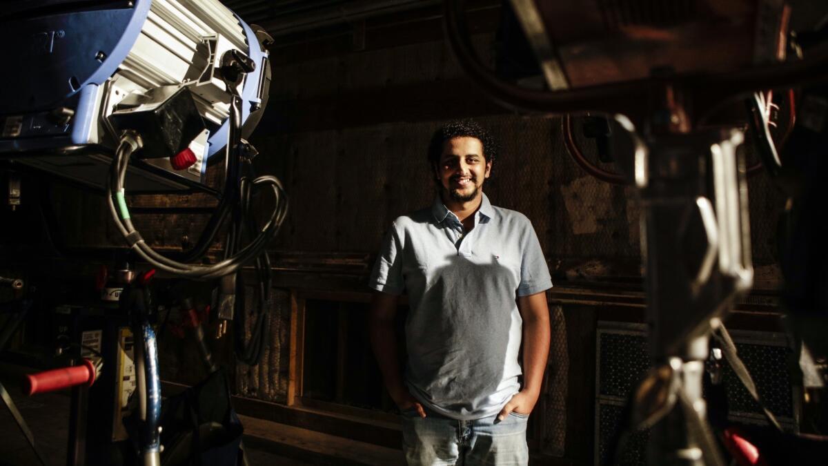 Academy Gold intern and aspiring director Yousef Assabahi