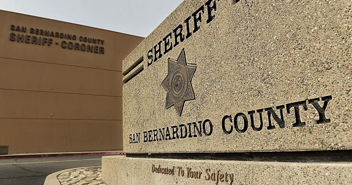 Man drops off human jawbone at San Bernardino police station
