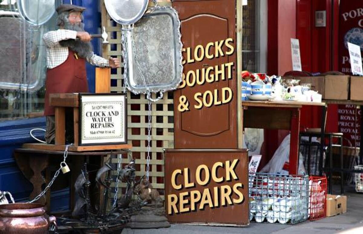 Practice your bargaining skills at London's Portobello Market.