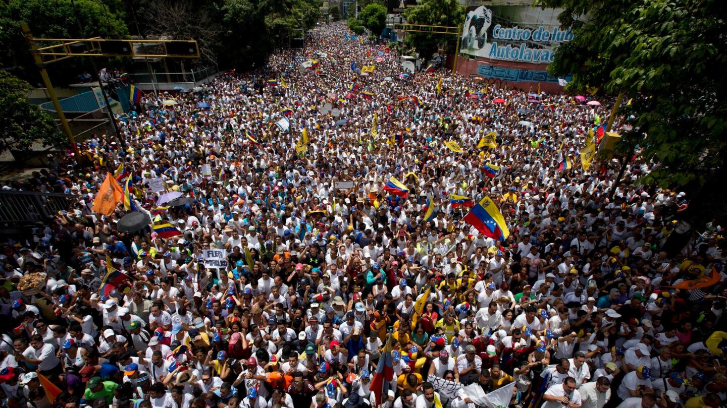 Demonstrations in Venezuela