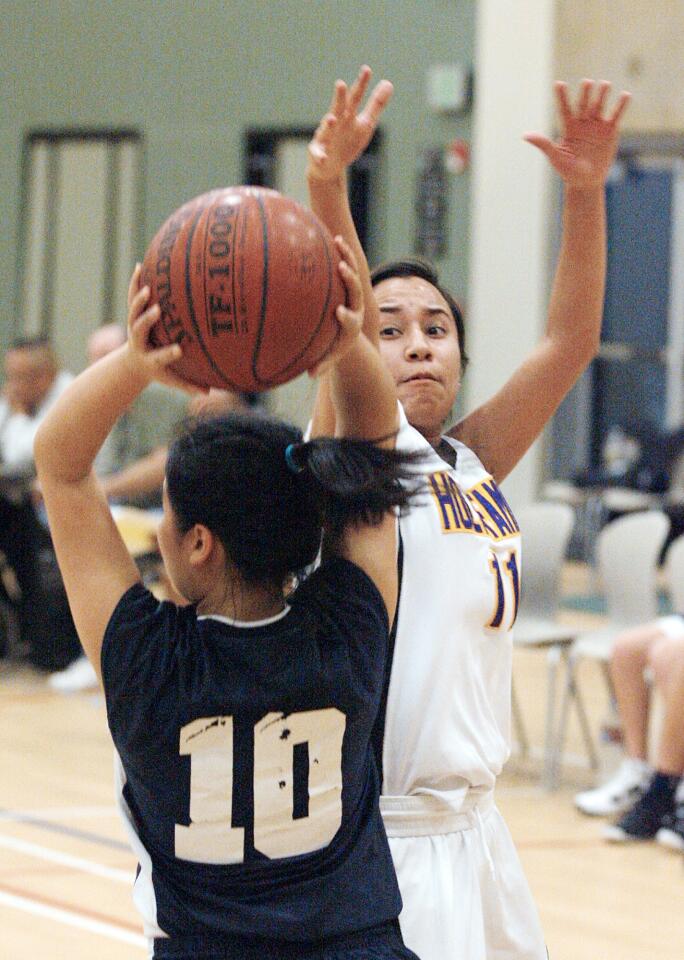 Holy Family v. Alverno league girls basketball