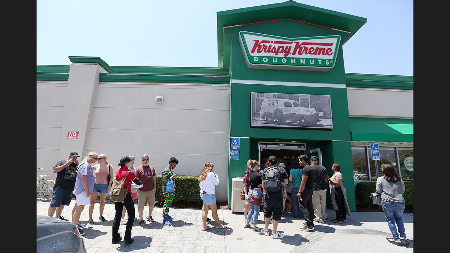 Photo Gallery: Krispy Kreme in Burbank and National Doughnut Day