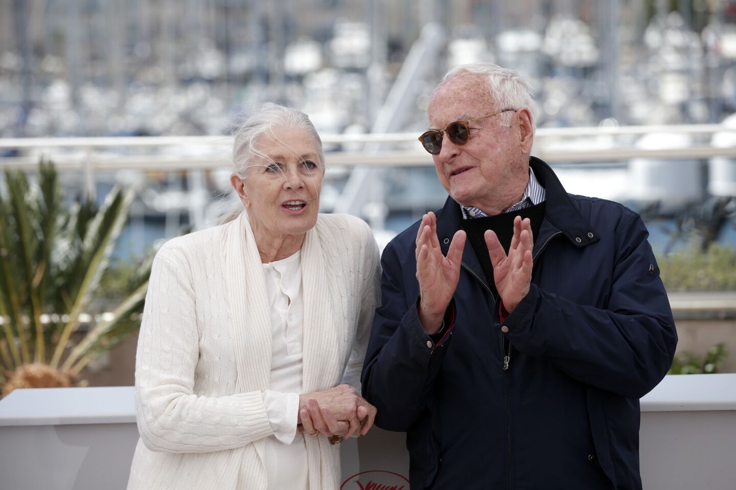 Actress Vanessa Redgrave and director Jim Ivory of the 1992 film "Howard's End," which is screening in the Cannes Classics section.