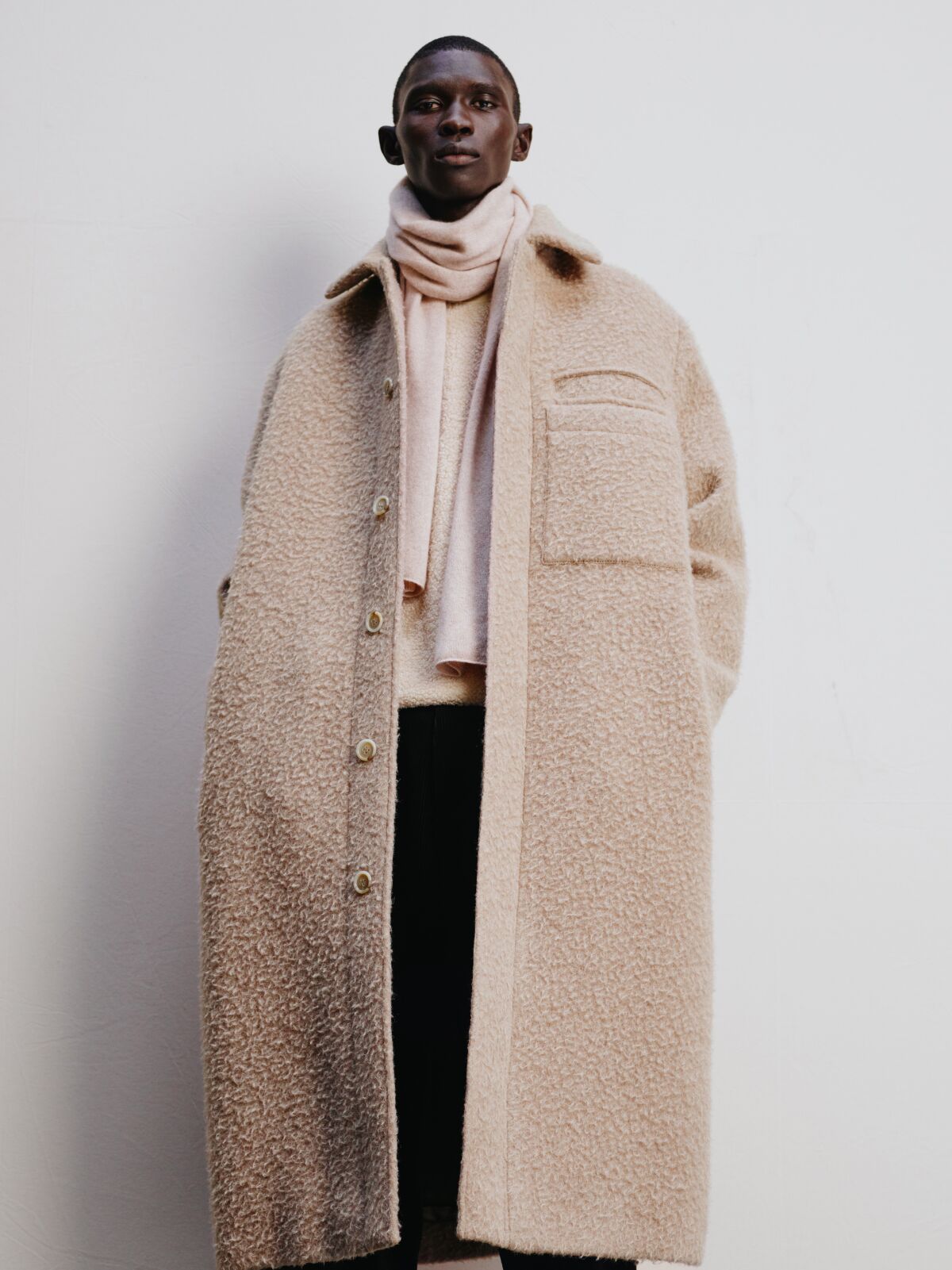 A photo of a look from COS.