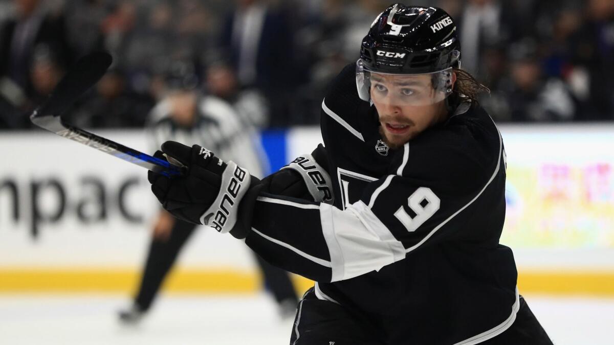 Adrian Kempe of the Kings played some of his best hockey in the World Championship to lead Sweden to a gold medal.